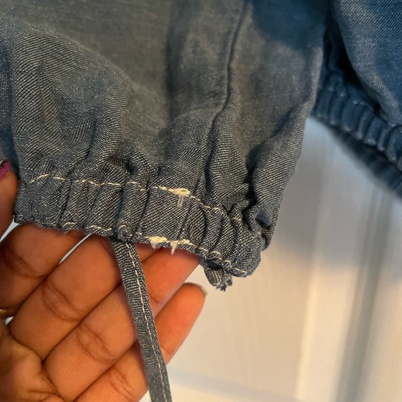 Jean Paul Guiltier off the shoulder denim crop top - Picture 5 of 14